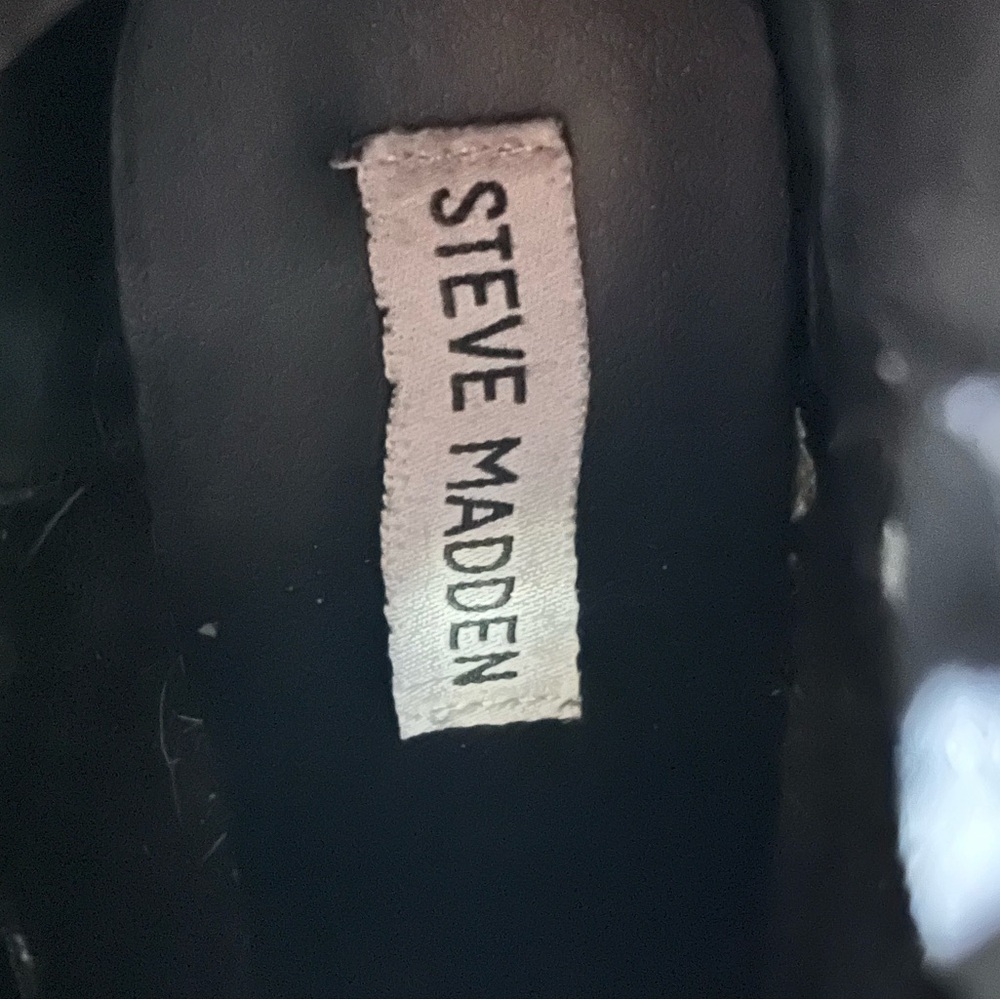 Steve Madden Compton black ankle boots 8 - Picture 9 of 9